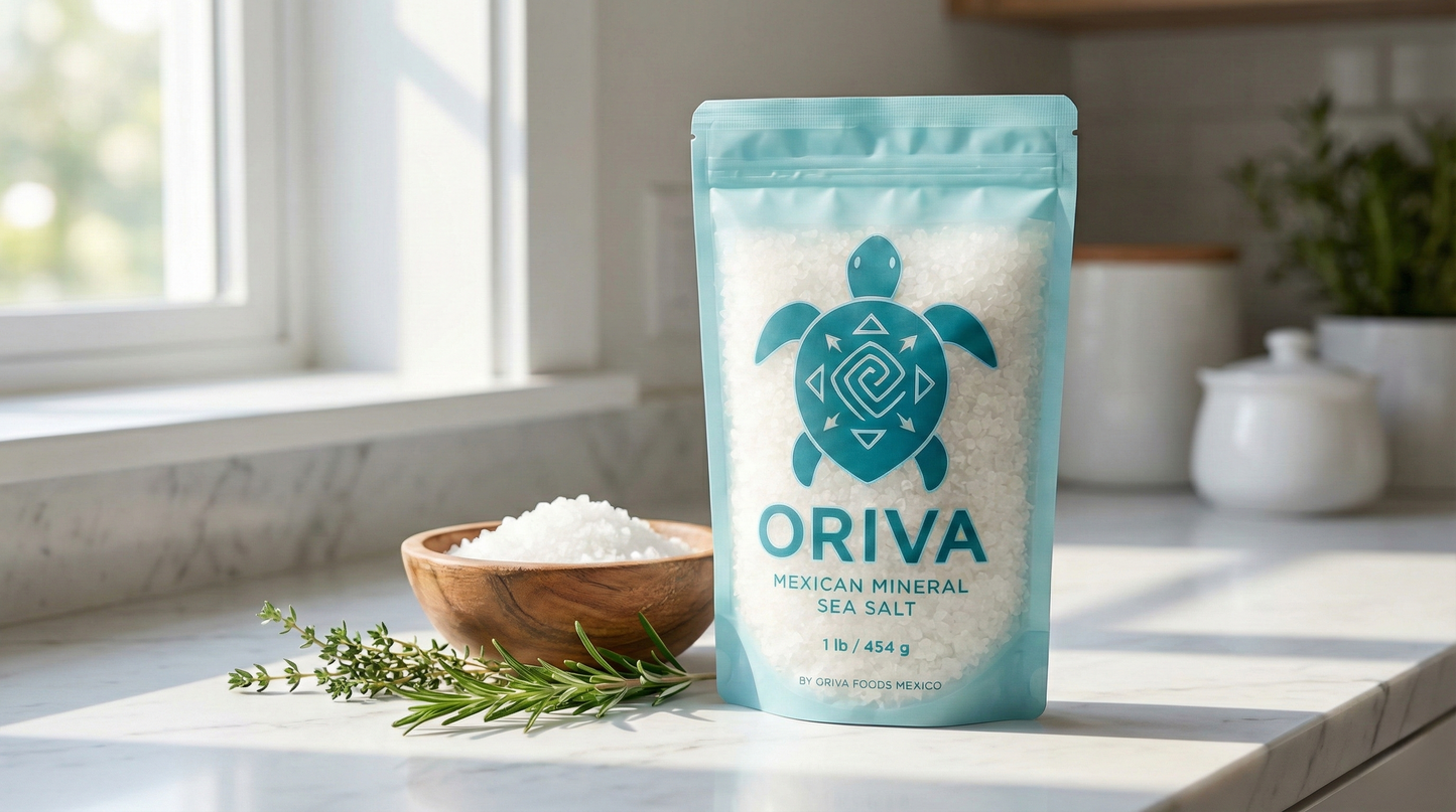 Oriva Mineral Sea Salt — 1 lb (454g)